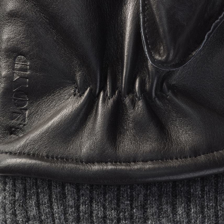 accesorii LLOYD mănuși de piele de oaie negru bărbați 68260705