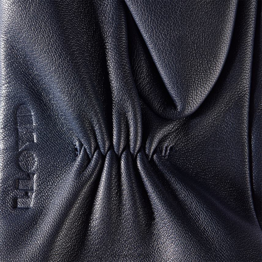 accesorii LLOYD mănuși de piele netedă albastru femei 682601314