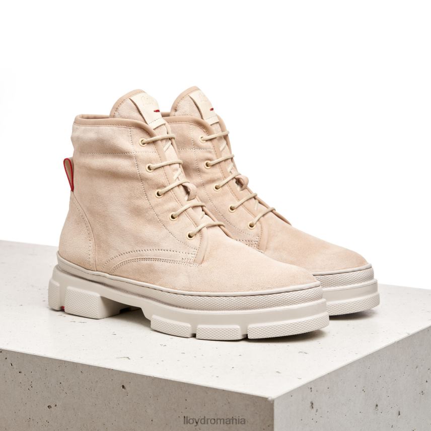 pantofi LLOYD botine cu siret bej femei 68260977