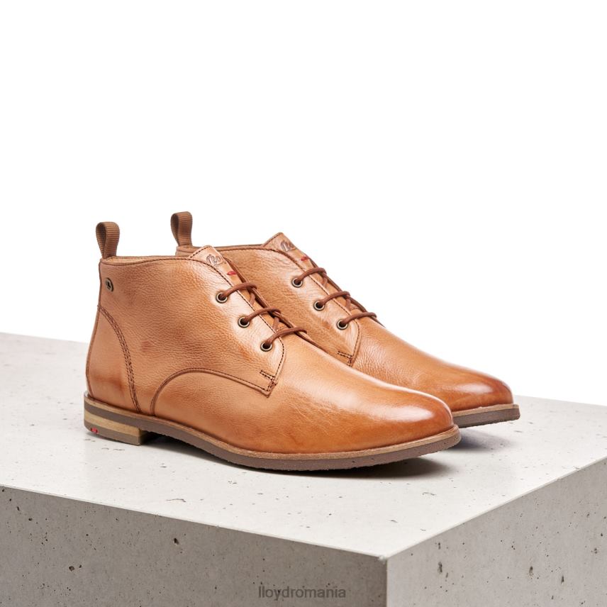 pantofi LLOYD botine cu siret maro femei 68260994