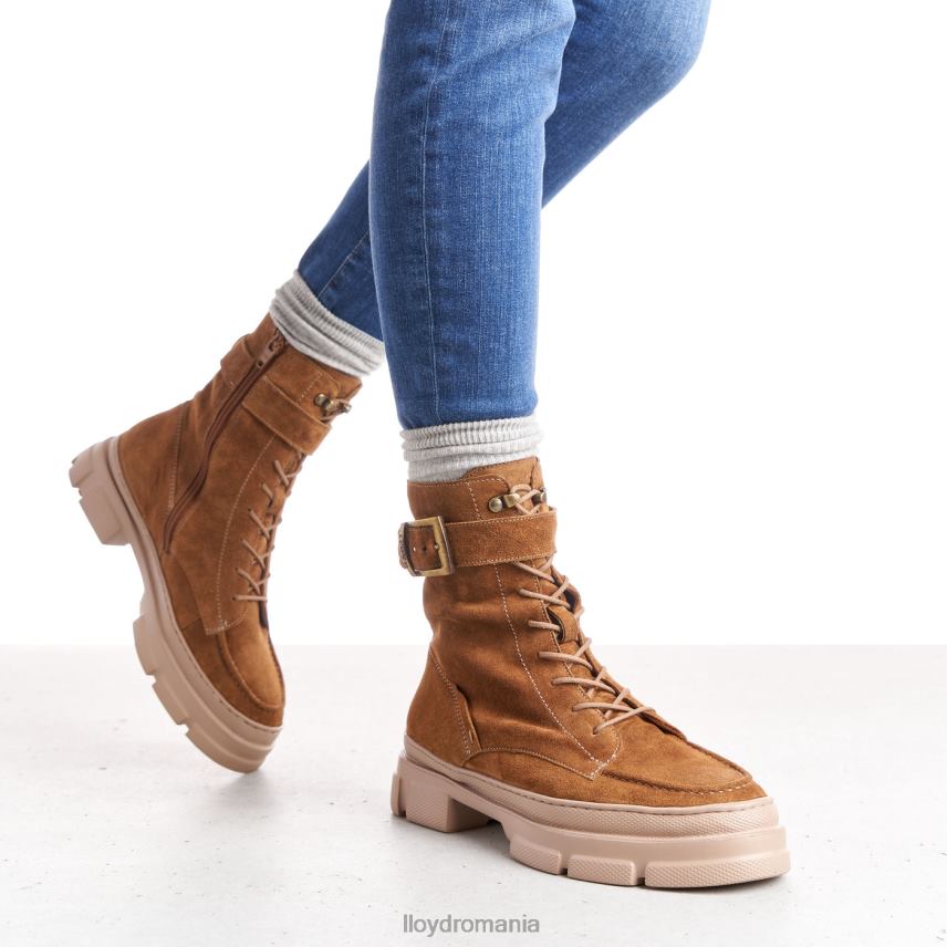 pantofi LLOYD botine cu talpa usoara maro femei 68260938