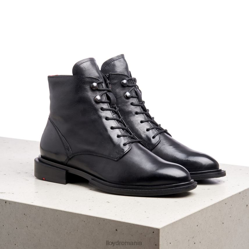 pantofi LLOYD botine din piele de oaie negru femei 682601001