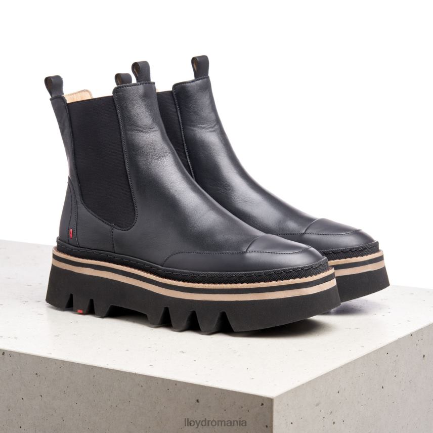 pantofi LLOYD botine slip-on cu talpă ușoară negru femei 68260942