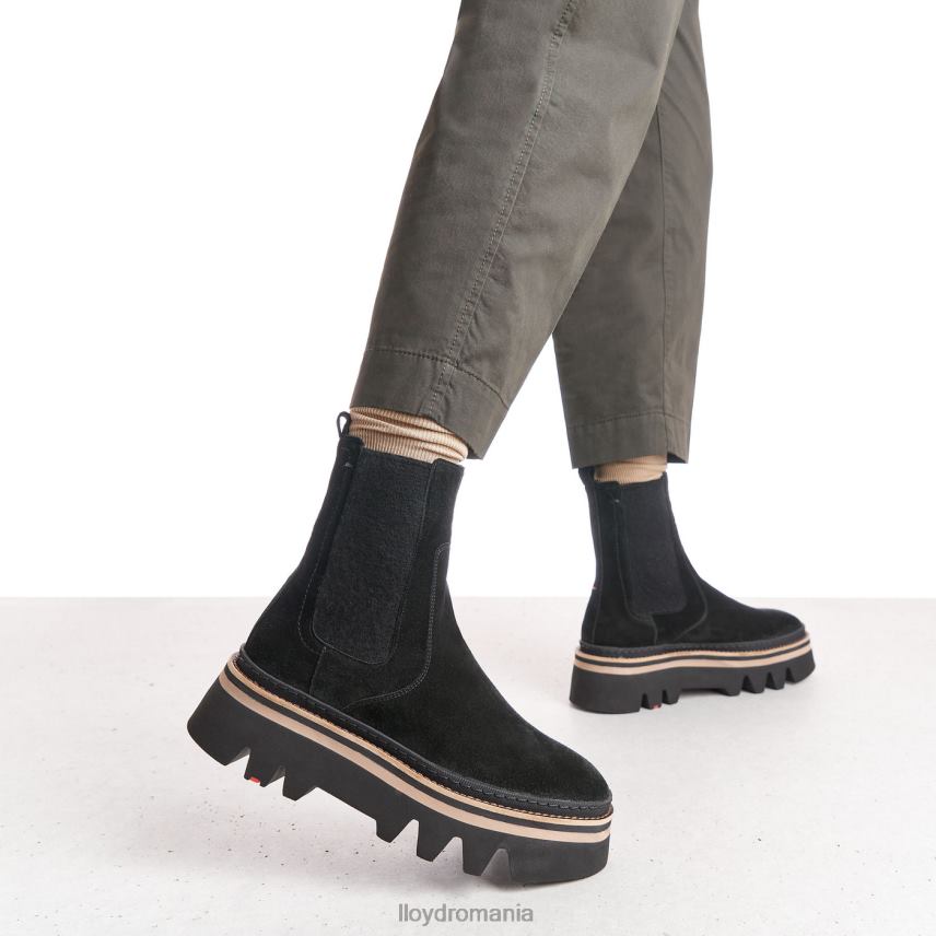 pantofi LLOYD stiefelette negru femei 68260952