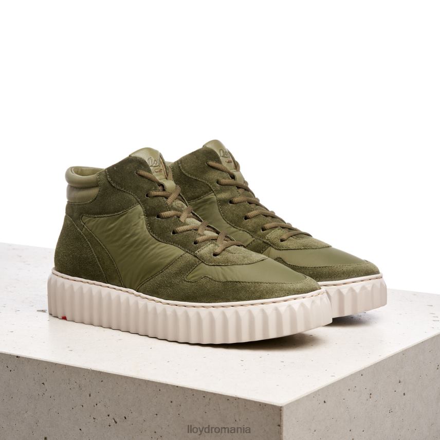 pantofi LLOYD adidași înalți verde femei 68260769