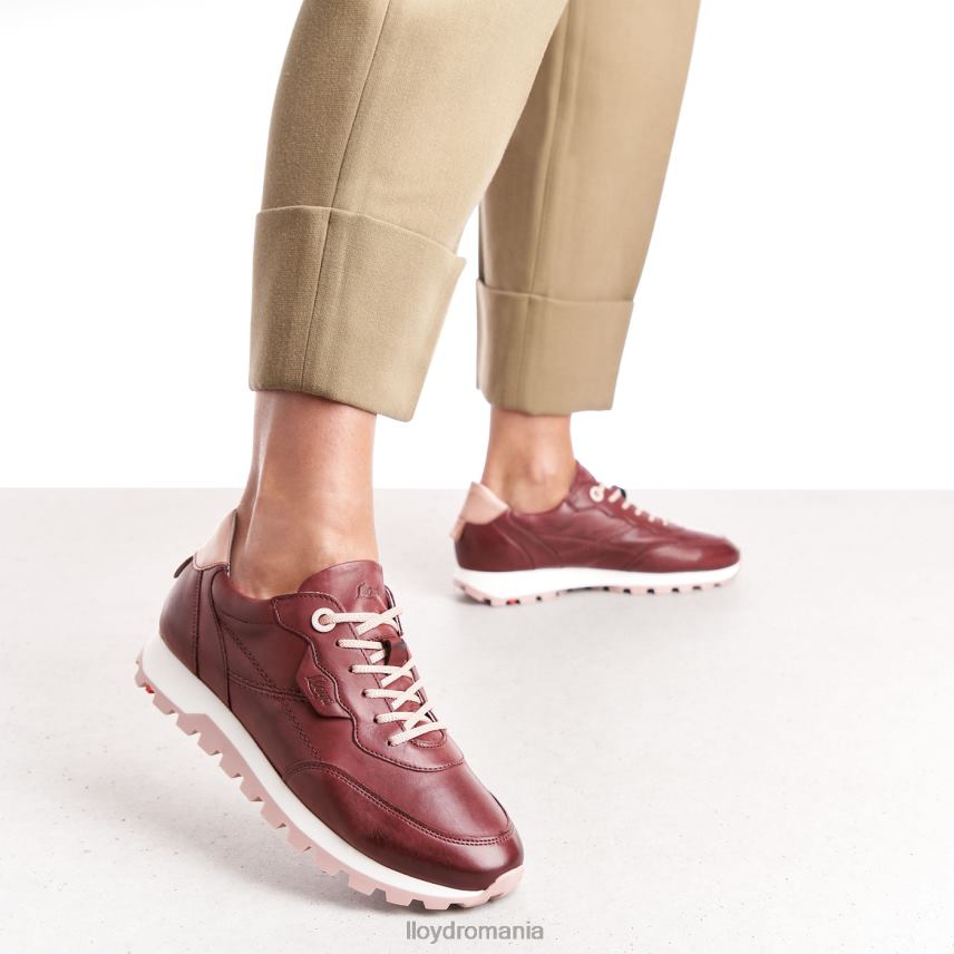 pantofi LLOYD pantofi sport de jos roșu femei 68260803
