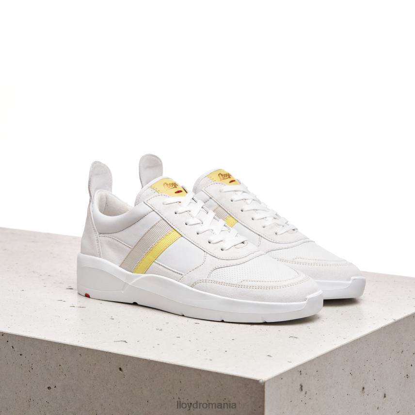 pantofi LLOYD pantofi sport din piele netedă alb femei 68260808