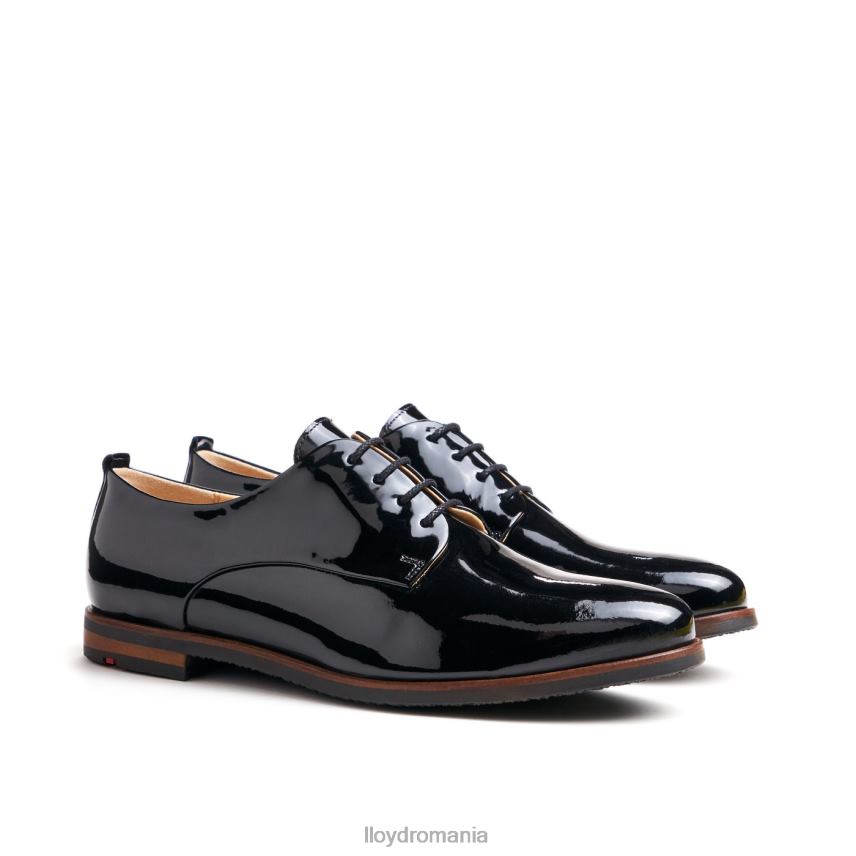 pantofi LLOYD jumătăți de pantofi cu șireturi negru femei 682601047