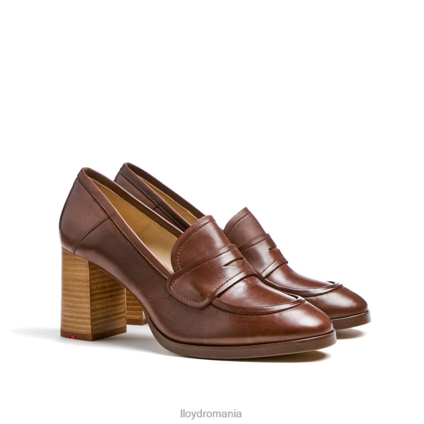 pantofi LLOYD papuc cu pompă maro femei 682601106