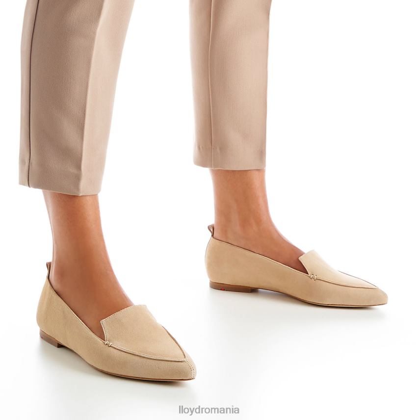pantofi LLOYD papuc de balerina bej femei 682601260