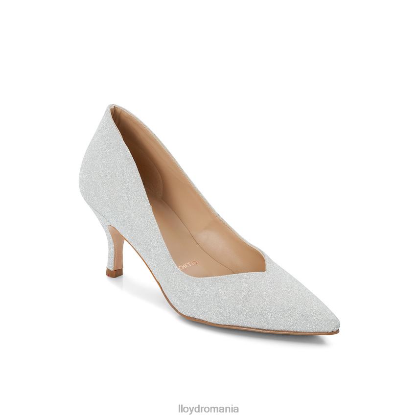 pantofi LLOYD pantofi cu efect piele argint femei 682601100