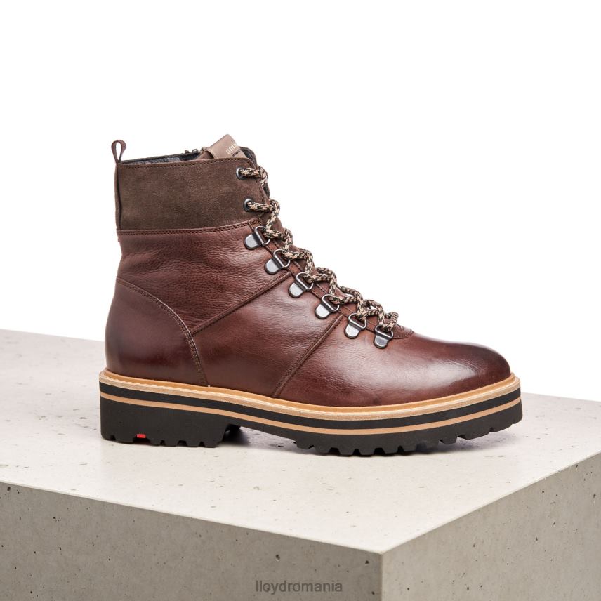 pantofi LLOYD Botine din piele cu talpă extralight maro femei 682601003