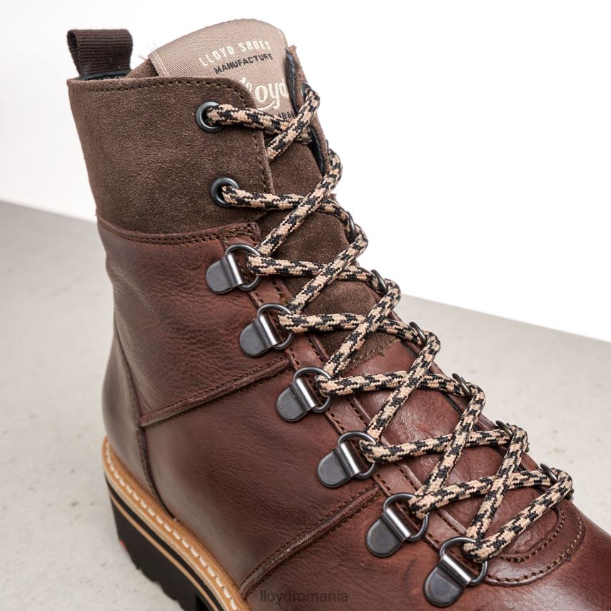 pantofi LLOYD Botine din piele cu talpă extralight maro femei 682601003