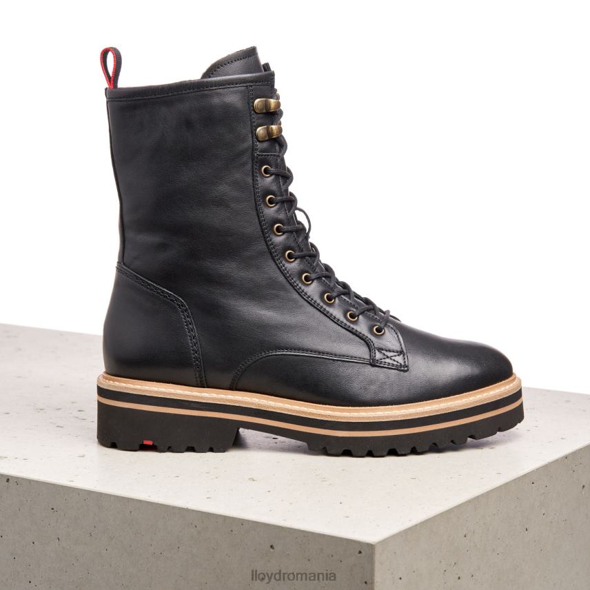 pantofi LLOYD Botine din piele cu talpă extralight negru femei 68260957