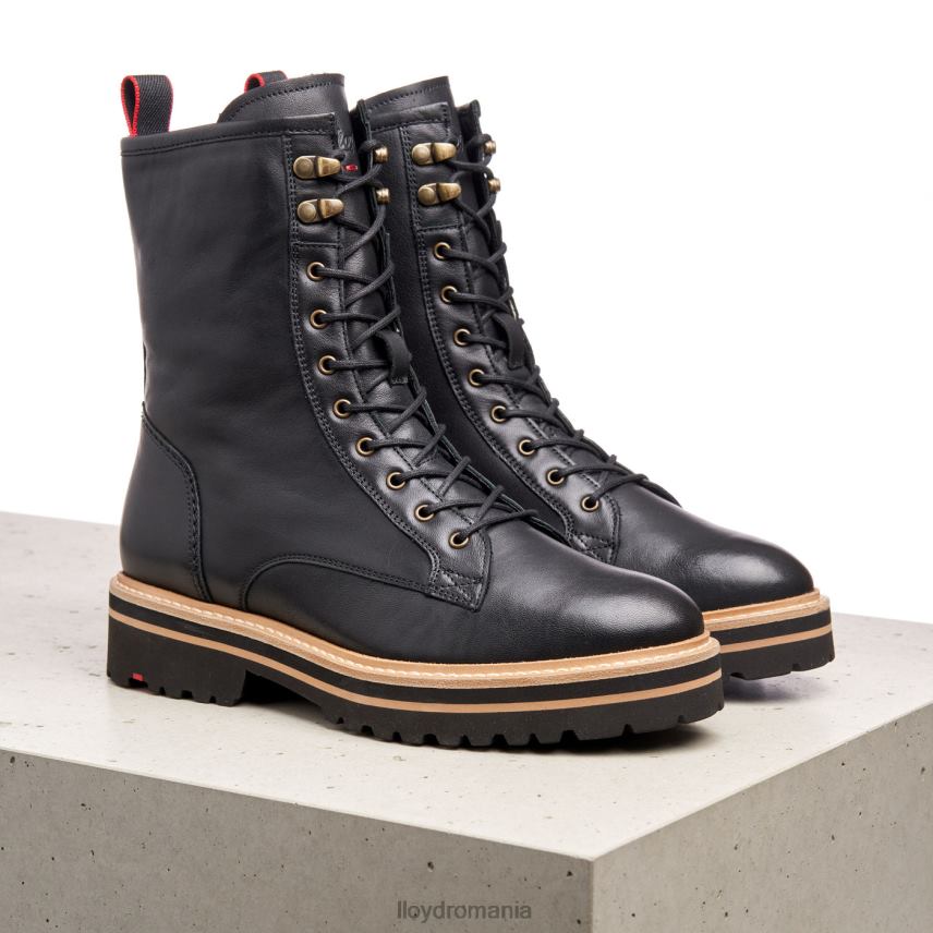 pantofi LLOYD Botine din piele cu talpă extralight negru femei 68260957