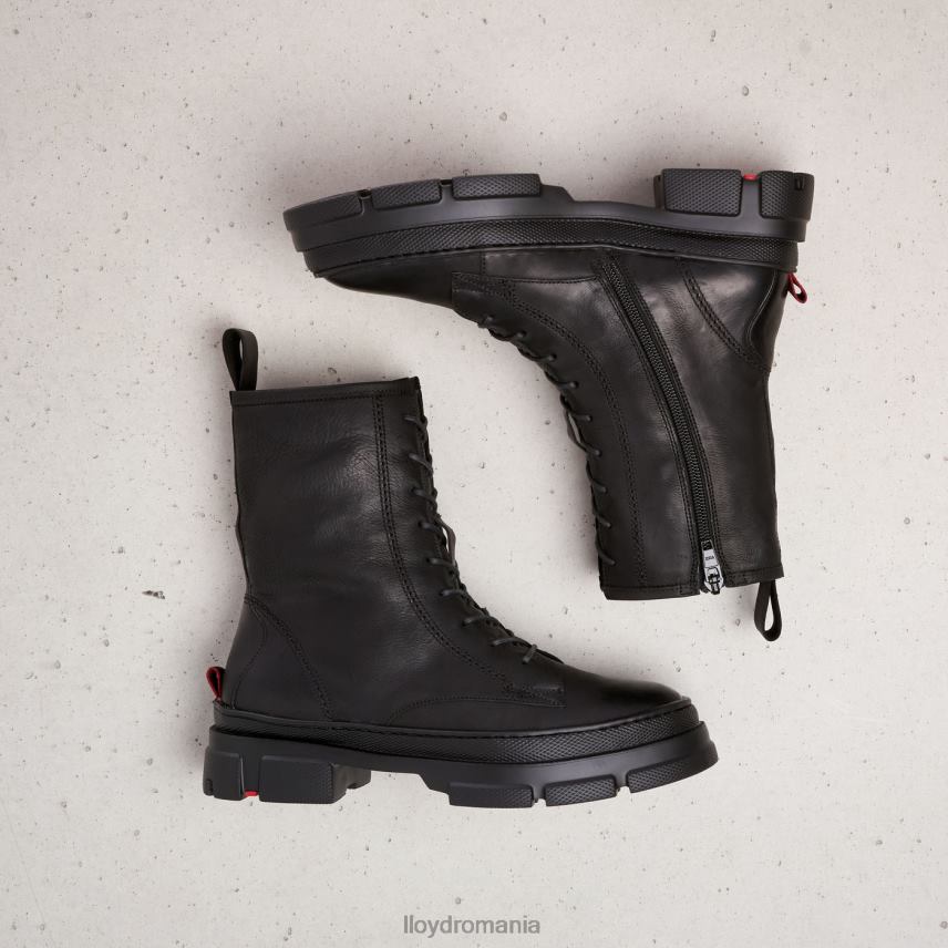 pantofi LLOYD Botine din piele cu talpă extralight negru femei 68260965