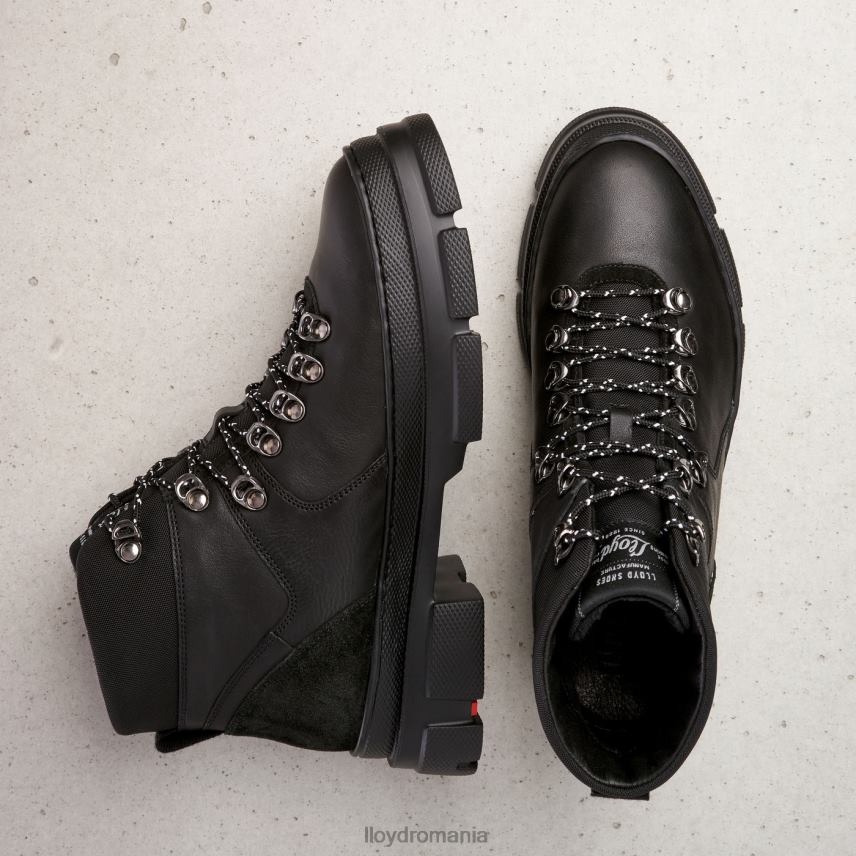 pantofi LLOYD Botine din piele cu talpă extralight negru femei 68260988