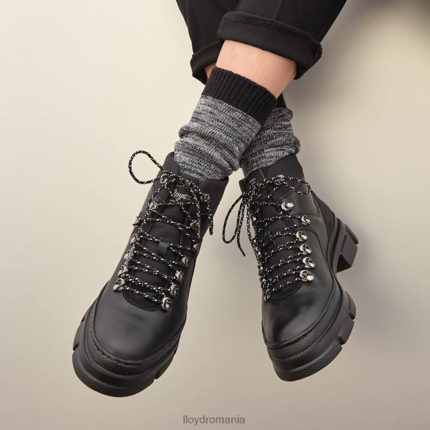 pantofi LLOYD Botine din piele cu talpă extralight negru femei 68260988