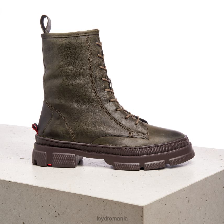 pantofi LLOYD Botine din piele cu talpă extralight verde femei 68260973