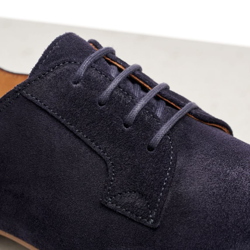 pantofi LLOYD Jumătate de pantofi cu șireturi din piele intoarsa albastru femei 682601188