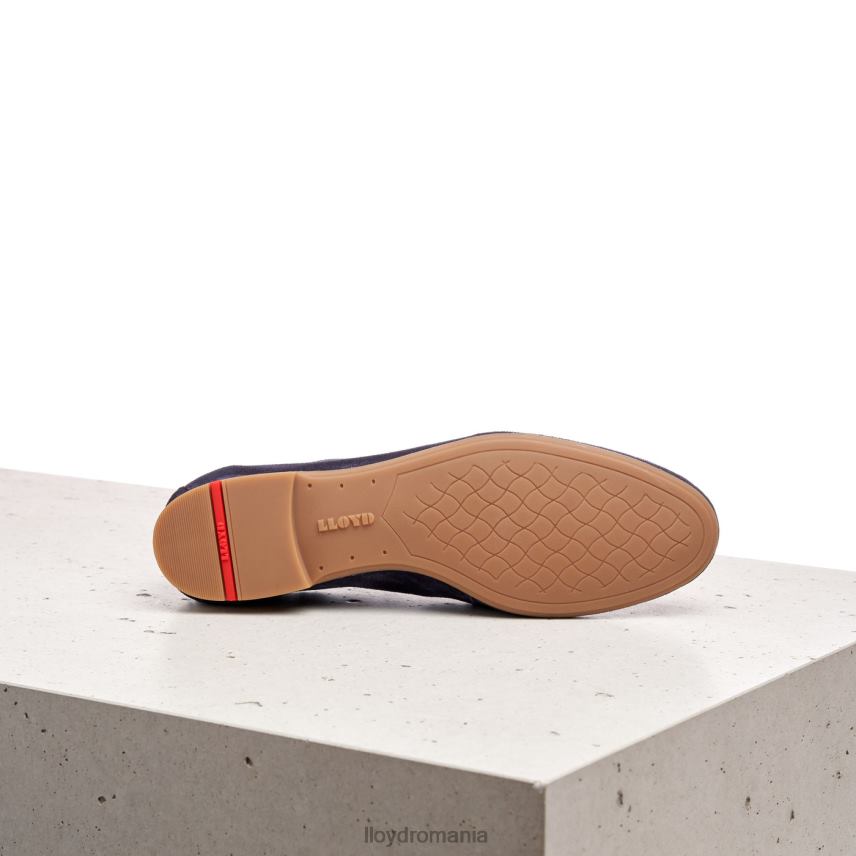 pantofi LLOYD Jumătate de pantofi cu șireturi din piele intoarsa albastru femei 682601188