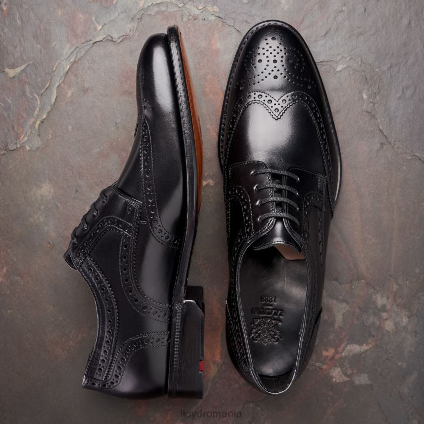 pantofi LLOYD Waltham negru bărbați 6826070