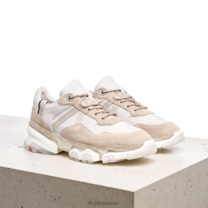 pantofi LLOYD adidasi din piele intoarsa alb femei 68260816