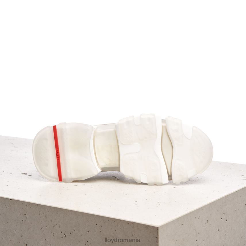 pantofi LLOYD adidasi din piele intoarsa alb femei 68260816