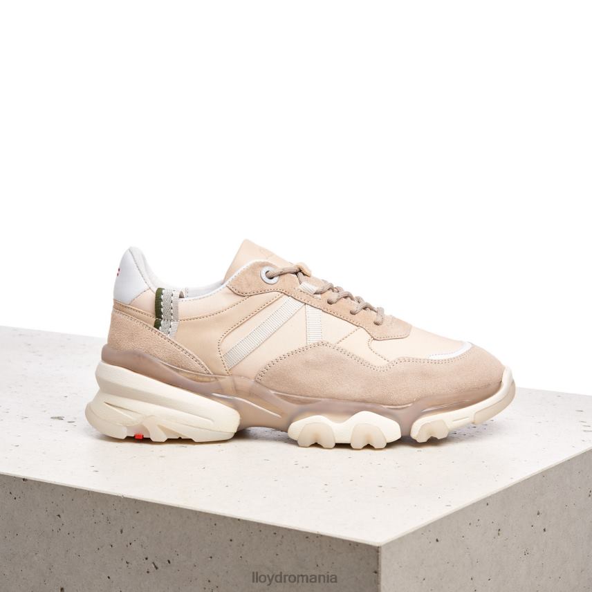 pantofi LLOYD adidasi din piele intoarsa bej femei 68260779