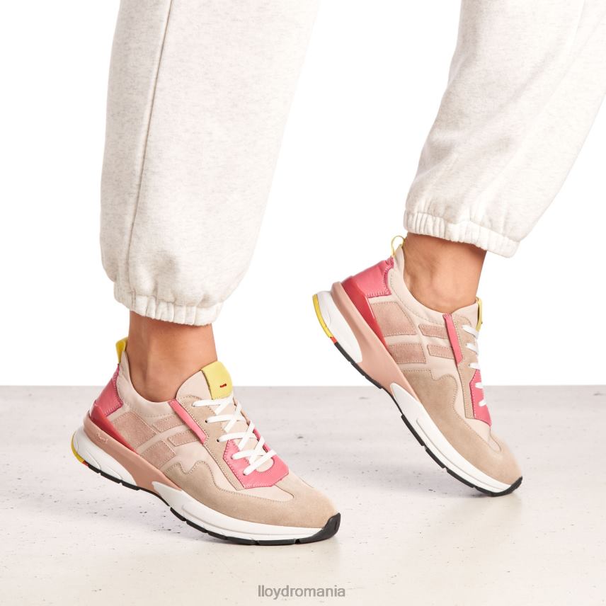pantofi LLOYD adidasi din piele intoarsa combinate femei 68260810