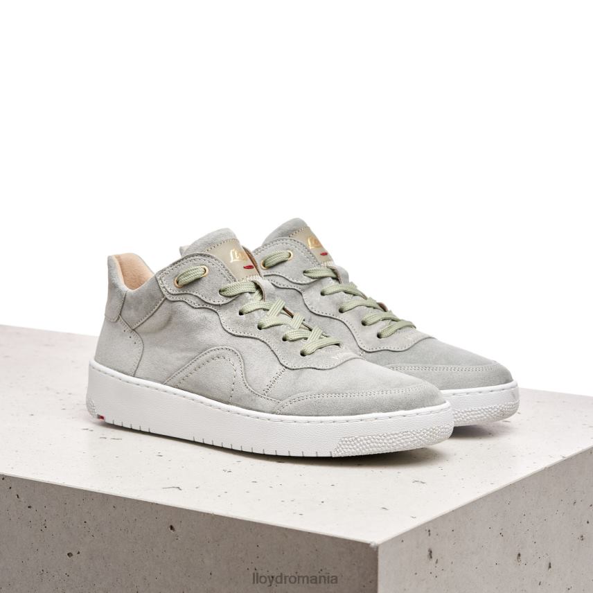 pantofi LLOYD adidasi din piele intoarsa verde femei 68260841