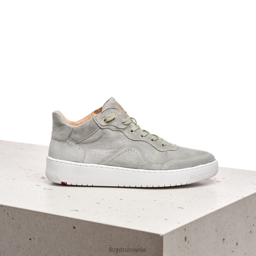 pantofi LLOYD adidasi din piele intoarsa verde femei 68260841