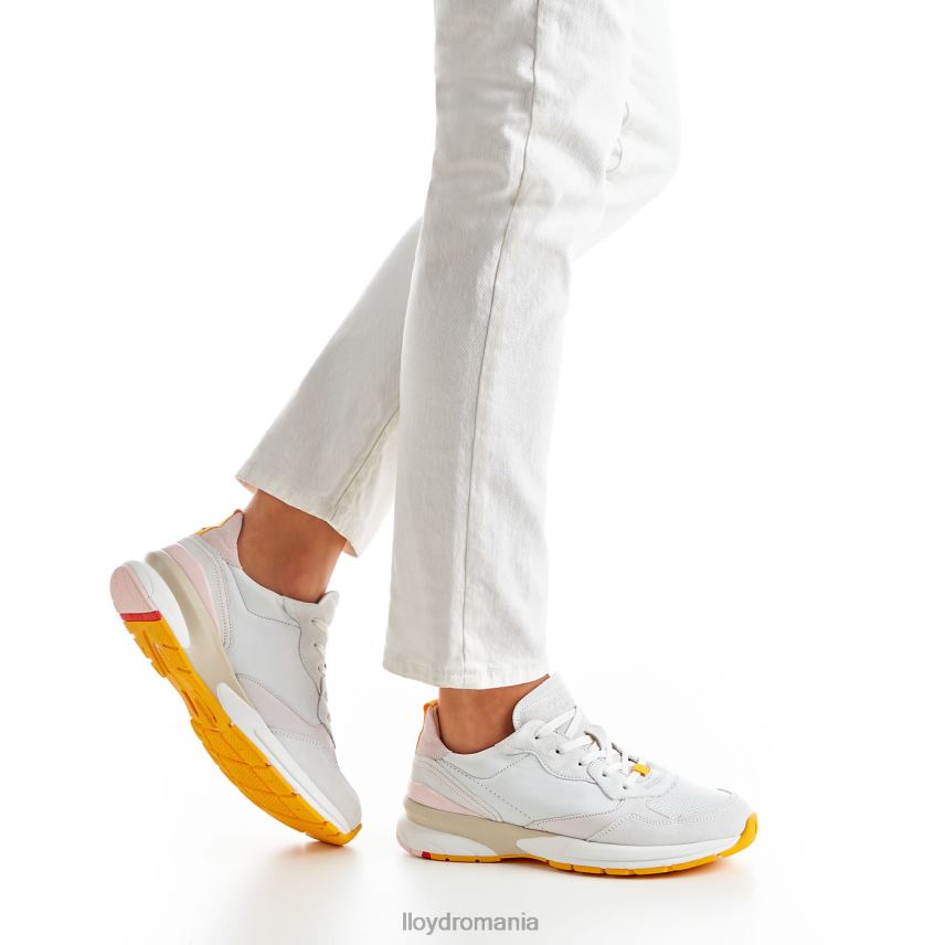 pantofi LLOYD adidași cu aspect sportiv alb femei 68260837