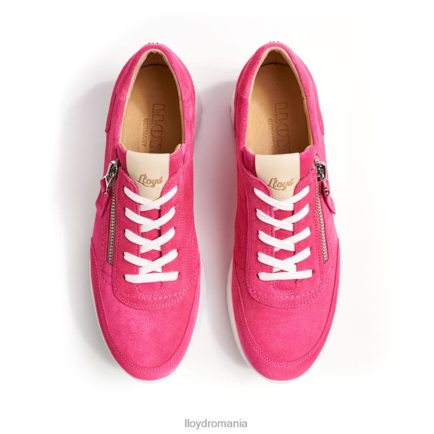 pantofi LLOYD adidași cu aspect sportiv roz femei 68260843