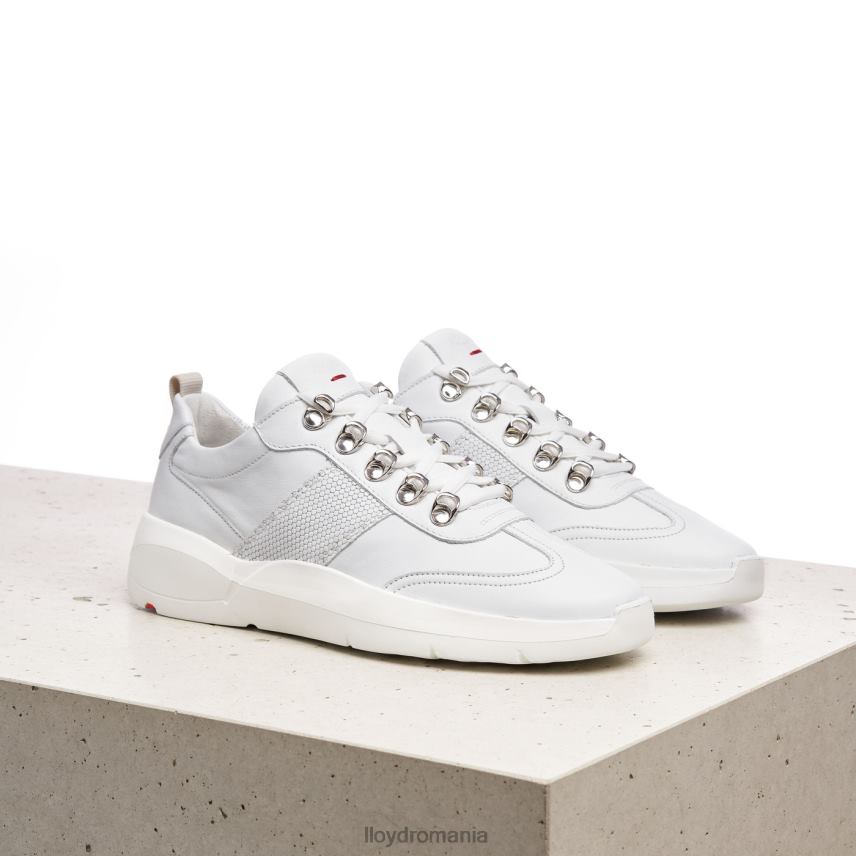 pantofi LLOYD adidași din piele alb femei 68260790