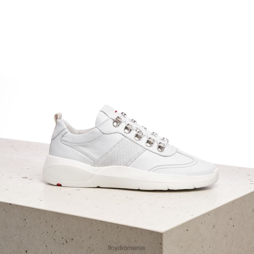 pantofi LLOYD adidași din piele alb femei 68260790