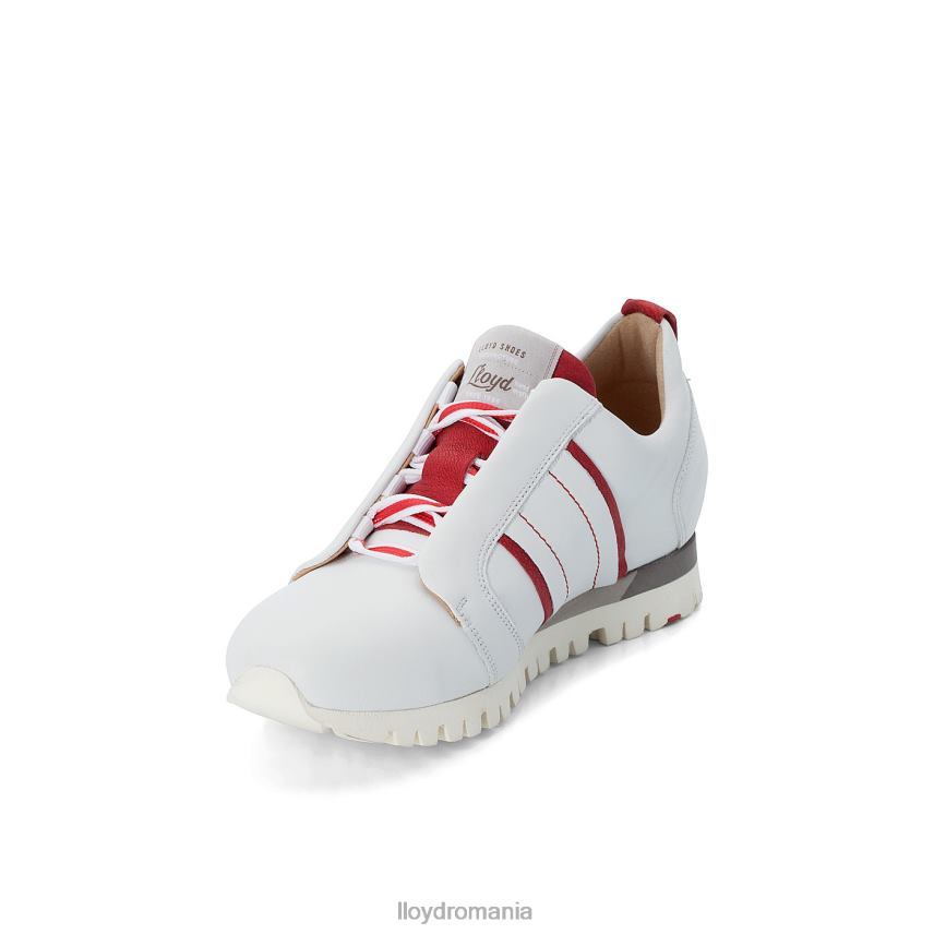 pantofi LLOYD adidași din piele alb femei 68260847