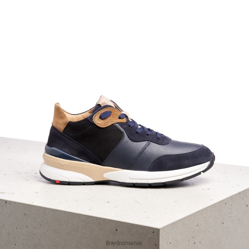 pantofi LLOYD adidași din piele de oaie albastru femei 68260814