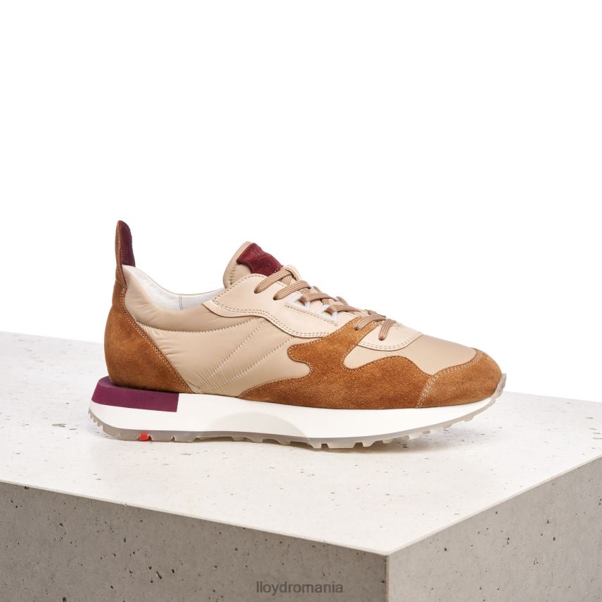 pantofi LLOYD adidași din piele de oaie combinate femei 68260820