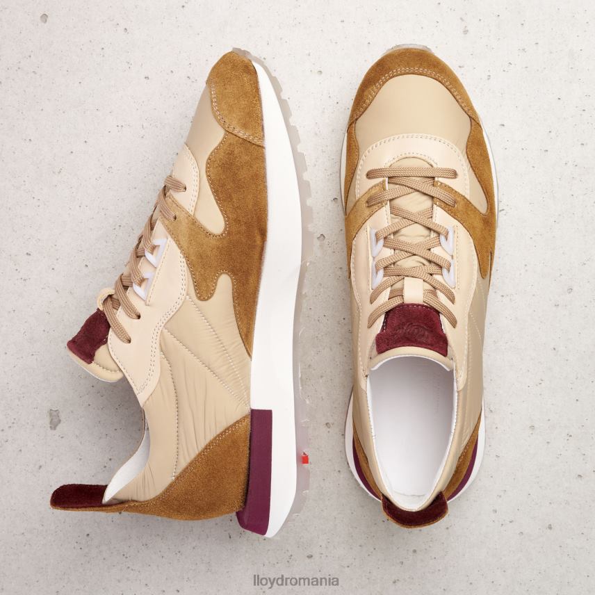 pantofi LLOYD adidași din piele de oaie combinate femei 68260820