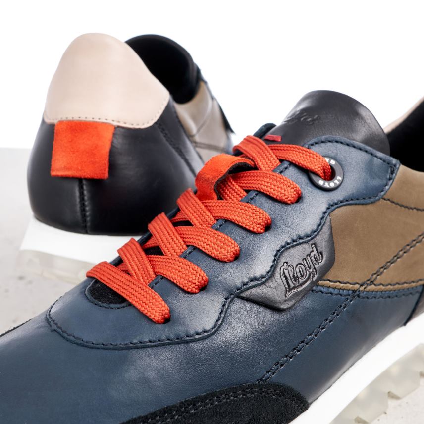 pantofi LLOYD adidași din piele de oaie combinate femei 68260821