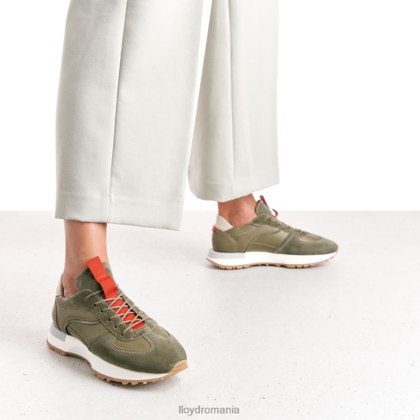 pantofi LLOYD adidași din piele de oaie combinate femei 68260836