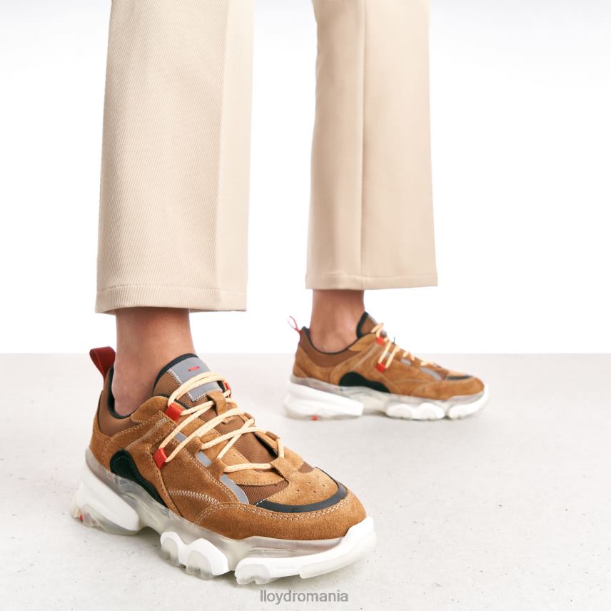 pantofi LLOYD adidași din piele maro femei 68260787