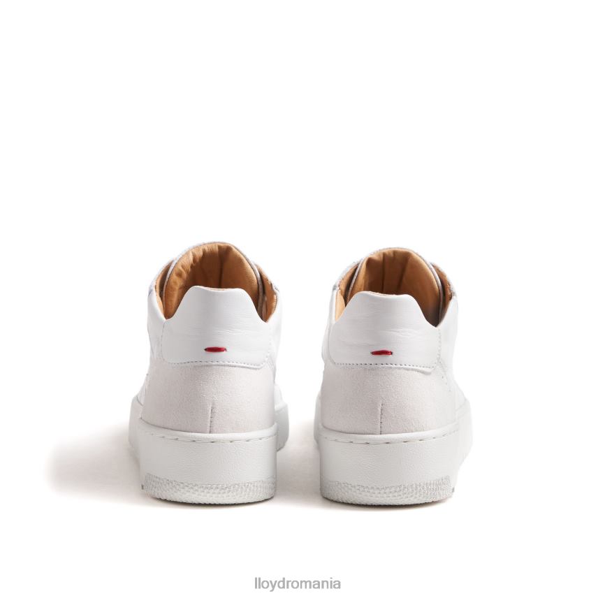 pantofi LLOYD adidași din piele netedă alb femei 68260756