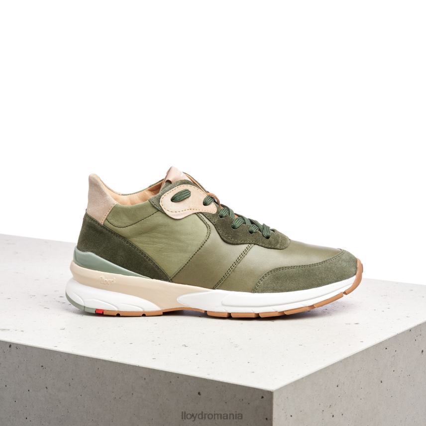 pantofi LLOYD adidași din piele verde femei 68260767