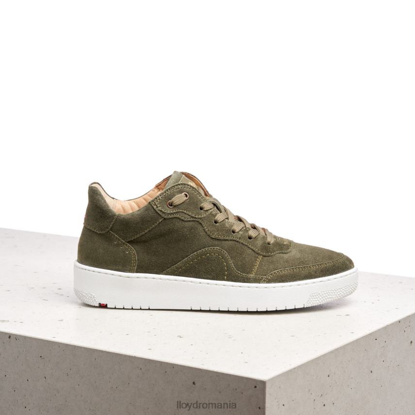 pantofi LLOYD adidași din piele verde femei 68260768