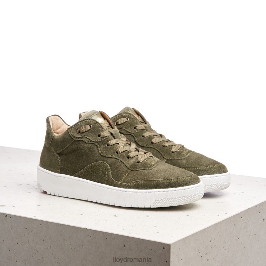 pantofi LLOYD adidași din piele verde femei 68260768