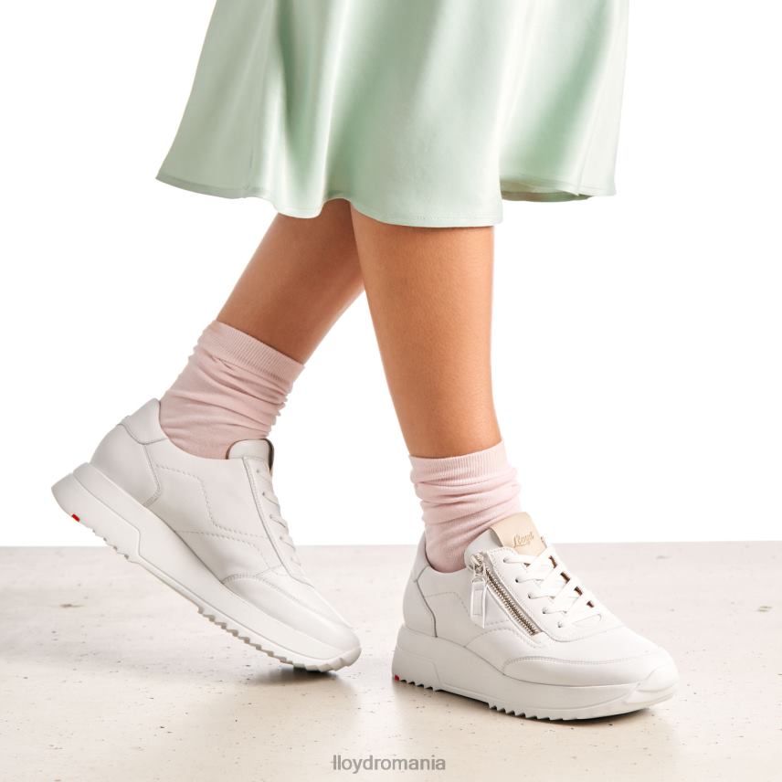 pantofi LLOYD adidași low top de calitate alb femei 68260784
