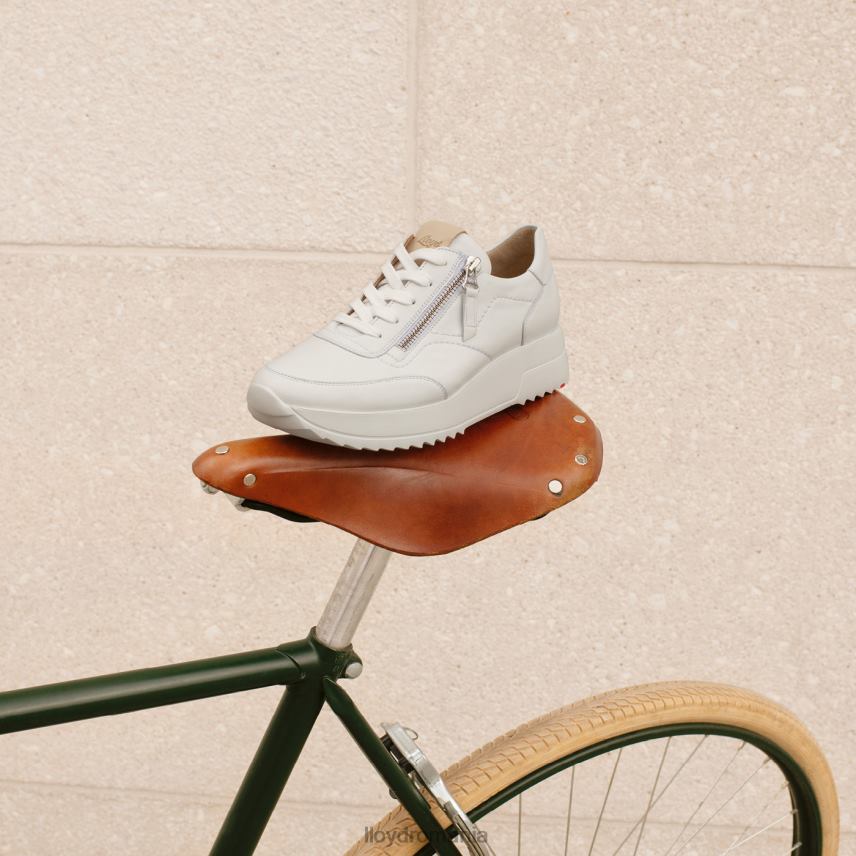 pantofi LLOYD adidași low top de calitate alb femei 68260784