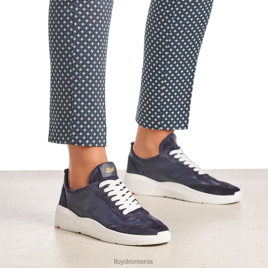 pantofi LLOYD adidași low top de calitate albastru femei 682601352